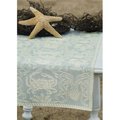 Heritage Lace Heritage Lace CD-1436SA Crab Damask 14 x 36 in. Runner - Sand CD-1436SA
